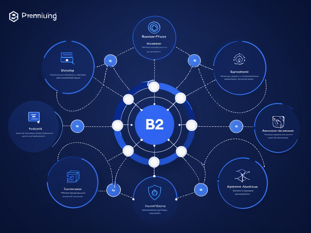 Abstraktes Kontextvisual zur Leistung Individuelle Workflow-Lösungen